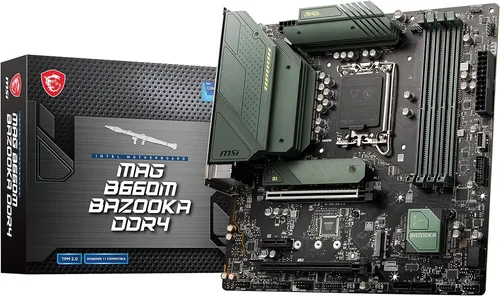 MSI MAG B660M Bazooka DDR4 Mainboard