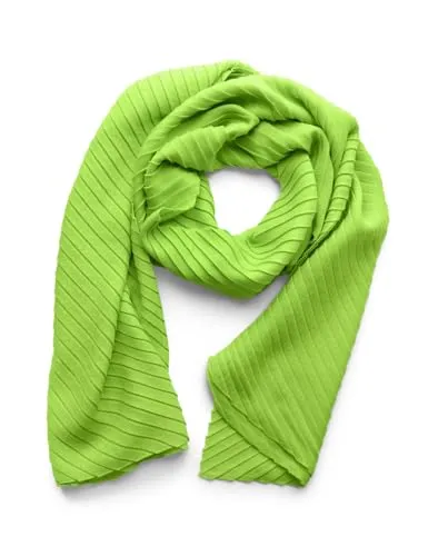 Cecil Damen Plissée-Schal in gelb von CECIL