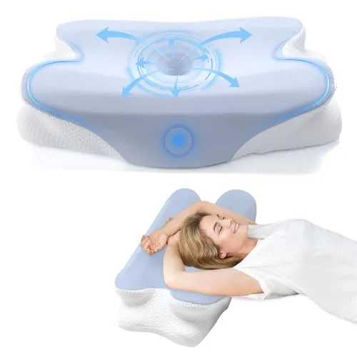 BBWELL Nackenkissen Kopfkissen,Memory Foam Kissen,Ergonomisches Kopfkissen,Orthopädisches KissenGeeignet für Seiten,Rücken-und Bauchschläfer Schulterschmerzen und Verbesserung