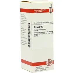 Borax D 12 Dilution 20 ml