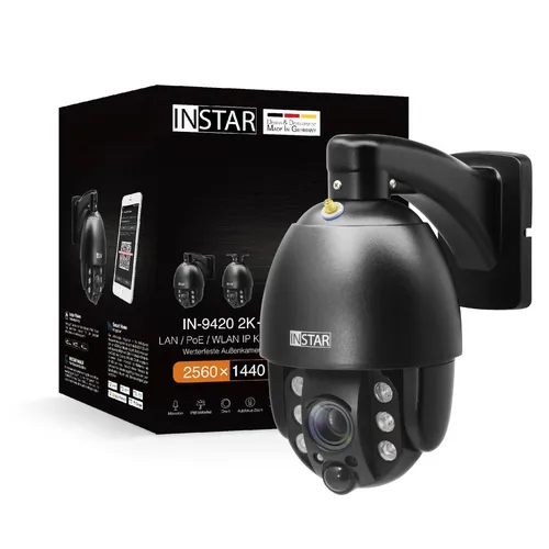 INSTAR Überwachungskamera IN-9420 2K+ schwarz von INSTAR