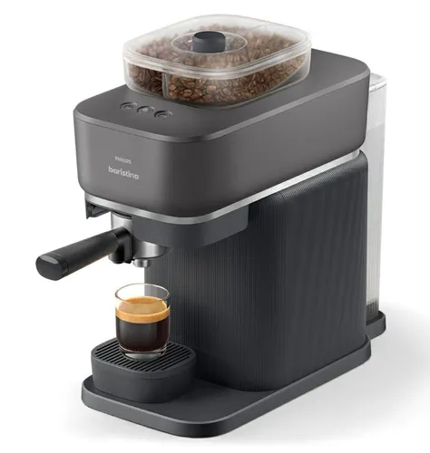 BAR320/60 Espressomaschine - Siebträgermaschine mit Bean Swap-Funktion für perfekten Kaffeegenuss und individuelle Anpassung der Bohnen.