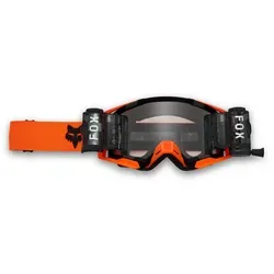 FOX Airspace Roll-Off Motocross Brille, orange, Einheitsgröße - Hochwertige Motocross Brille mit innovativem Rolloff-System für klare Sicht bei jedem Wetter. Optimaler Tragekomfort und Schutz dank dreilagigem Schaumstoff und UV-Schutz.