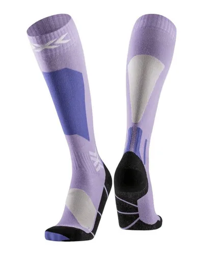 X-Socks Skisocke Ski Discover Merino OTC - Herren Merinowolle Socken - X-Socks Skisocke für Herren, aus feiner Merinowolle für ein angenehmes Fußklima und zusätzliche Knöchelstütze durch O-Ring Bandage, perfekt für den Skiurlaub.