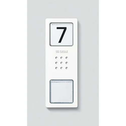 Siedle&Söhne Gehäuse-Oberteil CA 812-1/CA 850-1 W von Siedle