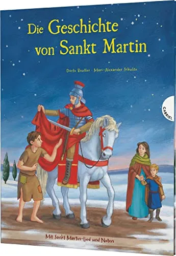 Die Geschichte von Sankt Martin: Bilderbuch für Kinder ab 3 - Entdecken Sie die bezaubernde Heiligenlegende von Sankt Martin in diesem liebevoll gestalteten Bilderbuch, ideal für Kinder ab 3 Jahren.