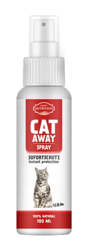 Saint Nutrition hochdosiert Katzenabwehrspray – Abwehrspray für Innen und Außen