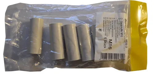 M 16 Verbindungsmuffe Montagerohr Muffe Kunststoffrohr Stangenrohr Verbinder 5 x