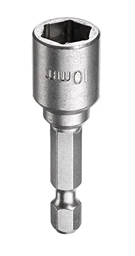 kwb Steckschlüssel 10 mm Innensechskant (1/4'' E6.3 Sechskantschaft, ISO 1173 Hochweriger TQ 60 Stahl)