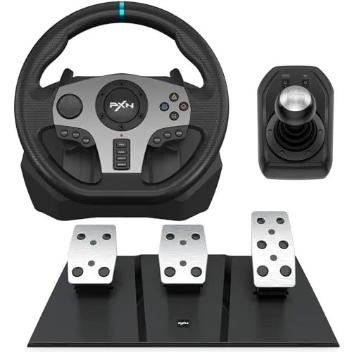 PXN V9 Gaming Lenkrad mit Pedalen und Schaltung