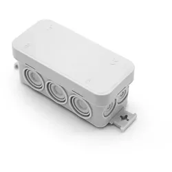 ARLI Abzweigdose 90x43x40 mm IP55 Aufputz Feuchtraumdose Installationsdose Verteilerdose grau