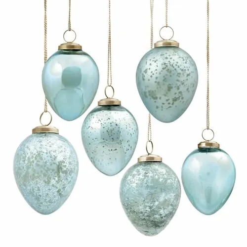 Weihnachtsbaumschmuck Blau von LOBERON