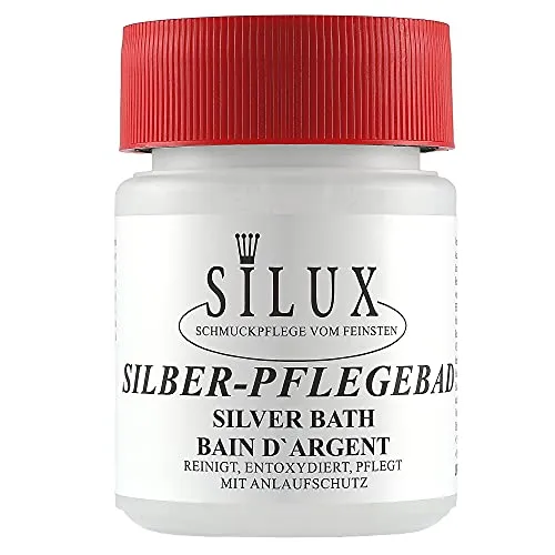 Produktbild Silberbad für Silberschmuck 200 ml Made in Germany Silberreiniger für Schmuck Schmuckreiniger Profi Silber Reiniger Silberputzmittel