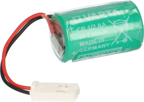 Varta Lithium 3V Batterie CR1/2AA mit AMP-BUCHSE-928205-2P Siemens 575332TA