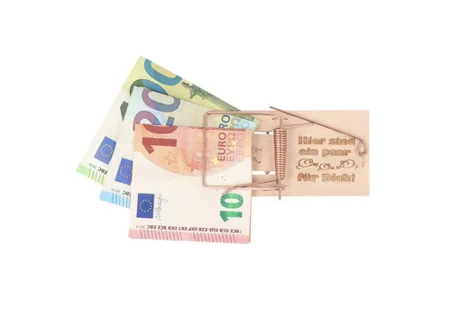 Spruchreif® Spardose Mausefalle Geldgeschenk · Mausefalle mit Spruch · Gutscheinverpackung