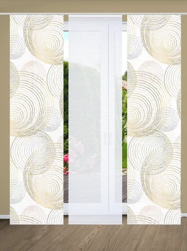 HOME in green Schiebevorhang in gold von HOME in green