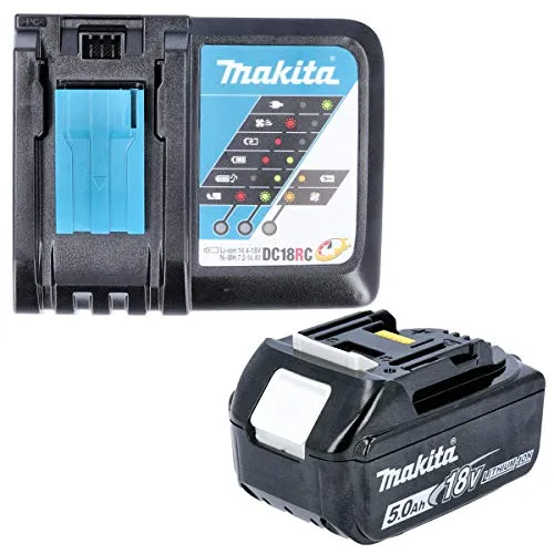 Makita 18V Power Source Kit + 1x BL1850B Akku 5,0Ah + DC18RC Ladegerät