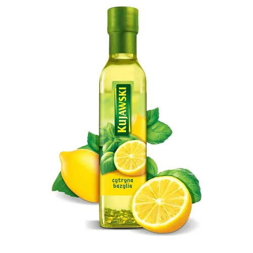 Rapsöl mit Zitrone & Basilikum 250ml