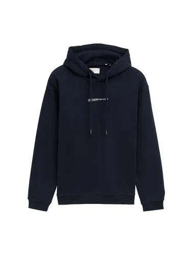 Tom Tailor Dunkelblau Hoodie für Herren, Größe M - Herren Hoodie von Tom Tailor in Dunkelblau, mit praktischer Kapuze und lockerem Schnitt. Ideal für lässige Outfits und gemütliche Tage.