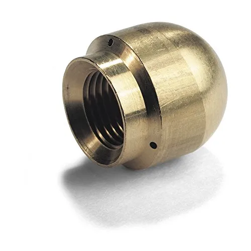 Rohrreinigungsdüse 065, 3x30°, 16 mm - Gartenwerkzeuge für die umweltfreundliche Reinigung von verstopften Abflüssen. Die Düse zieht sich selbsttätig ins Rohr und sorgt für effektive Reinigung.