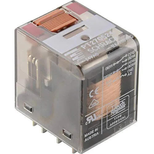 TE Connectivity PT570730 Miniaturrelais 230 V/AC 6 A 4 Wechsler 1 St.