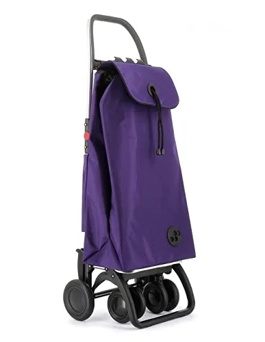 Klappbarer Einkaufstrolley Rolser I-Max MF 4 Räder (2 drehbare) - Violett
