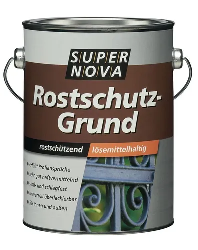 SuperNova Rostschutzgrund 750ml oxidrot RAL 3009 lösemittelhaltig innen außen