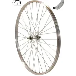 Redondo 28 Zoll Vorderrad Laufrad - Fahrrad-Laufräder mit stabiler Kastenfelge aus Aluminium, ideal für vielseitige Einsatzmöglichkeiten und empfohlene Reifenbreite von 35–62mm.