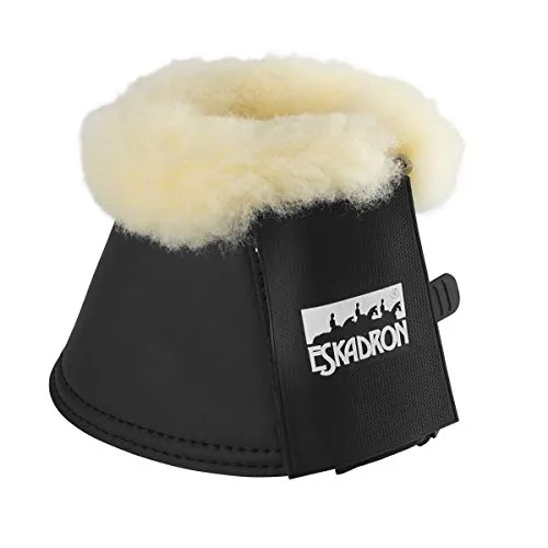 BASIC Hufglocken ALLROUND LAMBSKIN in schwarz von Eskadron