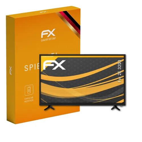atFoliX Displayfolie für 2E 32D3 Schutzfolie matt&stoßfest Folie