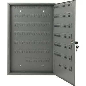 Alco Schlüsselkasten 897 mit Zylinderschloss - Robuster Schlüsselkästen aus pulverbeschichtetem Stahl, sicheres Zylinderschloss, bis zu 200 Schlüssel übersichtlich aufbewahren, ideal für Büros und Institutionen.