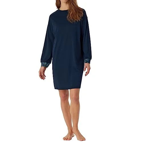 Schiesser Sleepshirt Modern Nightwear - Nachthemden, trendige und bequeme Nachtwäsche aus Baumwolle und TENCEL™ Modal für einen angenehmen Schlaf.