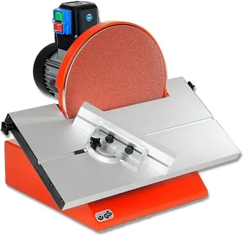 Hegner Scheibenschleifmaschine HSM 300 - Schleifmaschinen für Holz, Kunststoff und Metall, mit 300 mm Schleifscheibe und werkzeuglosem Scheibenwechsel für effizientes Arbeiten.