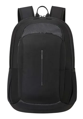 American Tourister Urban Groove - Laptoprucksack 17.3 Zoll - Wanderrucksäcke mit 34 L Volumen, ideal für Büro oder Uni, bietet Platz für Laptop und Unterlagen, stilvolles Schwarz und praktische Fächer.
