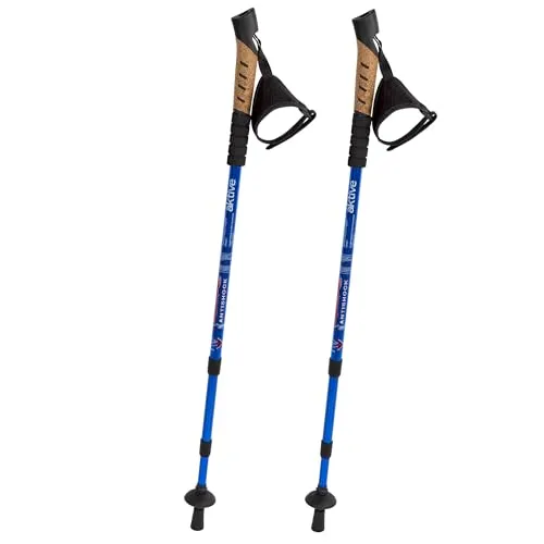 2er-Pack Teleskop-Wanderstöcke von Aktive Sports