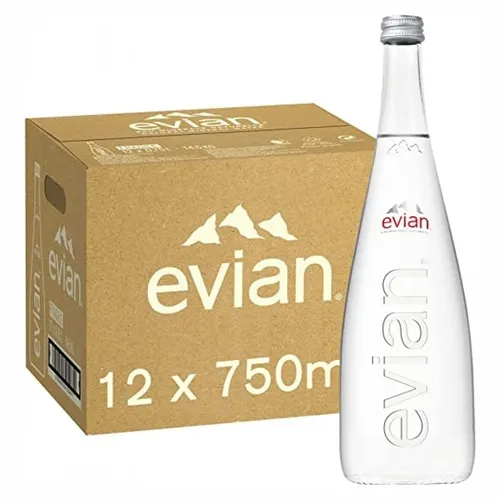 Produktbild Flasche Stilles Wasser Evian 75 12
