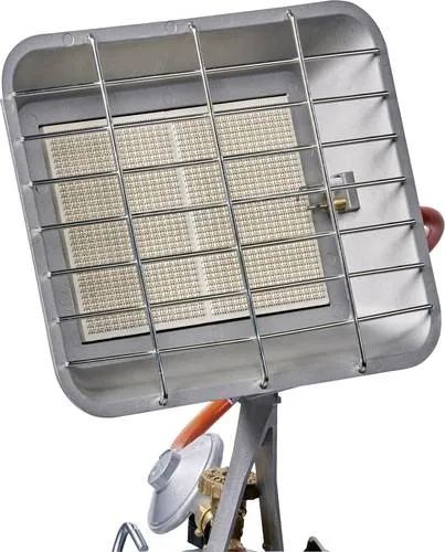 Gasheizstrahler GS 4400 P - 2,9 kW bis 4,4 kW, Piezo-Zündung - Heizgerät mit verstellbarem Neigungswinkel für gezielte Wärme und unkomplizierte Nutzung im Außenbereich.