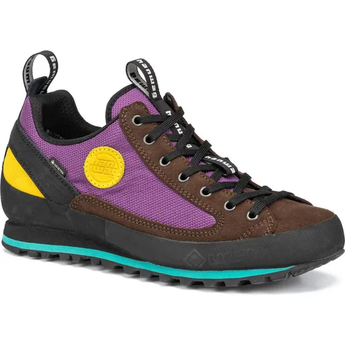 Hanwag Rotpunkt Low GTX brown/violet - Robuste Wanderschuhe für Herren - Wanderschuhe mit wasserdichter GORE-TEX Membran und flexibler Vibram Laufsohle für optimalen Grip. Ideal für Alltag, Wandern und Zustiege.