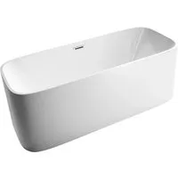 Bernstein Freistehende Badewanne RIVA 2.0 Acryl Weiß 170x70