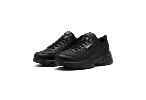 PUMA Damen Cilia Mode Sneaker, Black Silver, 41 EU - Damen-Sneaker mit SoftFoam+ Innensohle für maximalen Laufkomfort und IMEVA Zwischensohle für leichten, gedämpften Komfort. Ideal für den Alltag.