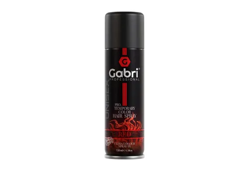 Gabri Professional Haartönung Gabri Professional - Pro Temporary Hair Colour Spray Red 150ml