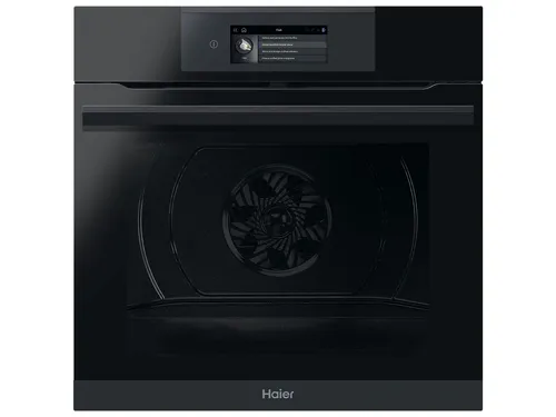 Haier HWO60SM6T9BH Pyrolyse Backofen Schwarz - Backöfen / Dampfbacköfen mit 7 Backofenfunktionen und hOn-App für Remote Steuerung. Pyrolytisches Reinigungssystem für mühelose Sauberkeit und verbesserte Luftzirkulation für perfekte Garergebnisse.
