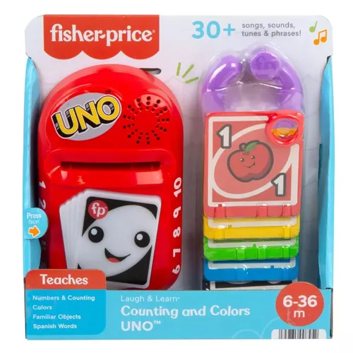 Fisher-Price. HHH91 Uczące Uno Fisher Price 194735068128