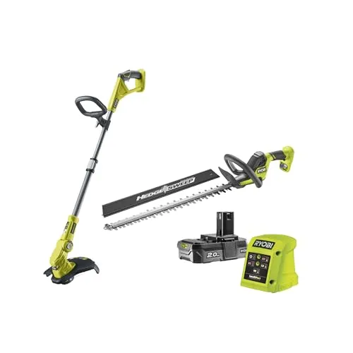 RYOBI 18 V ONE+ Akku-Motorsense und Heckenschere Kombo-Kit von Ryobi