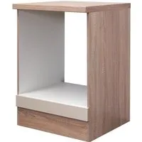 Flex Well Herdumbauschrank Nepal 60 x 60 x 86 cm - Kaschmir glänzend - Küchenschrank in elegantem kaschmir glänzend, ideal für eine stilvolle Küchengestaltung und optimalen Stauraum.