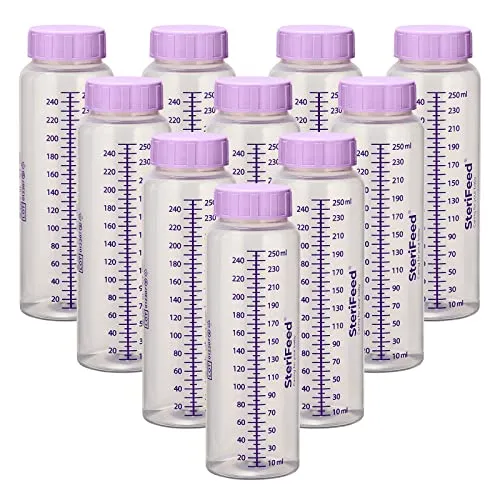 Sterifeed Sterile Einweg-Babyflasche, 250ml, 10 Stück