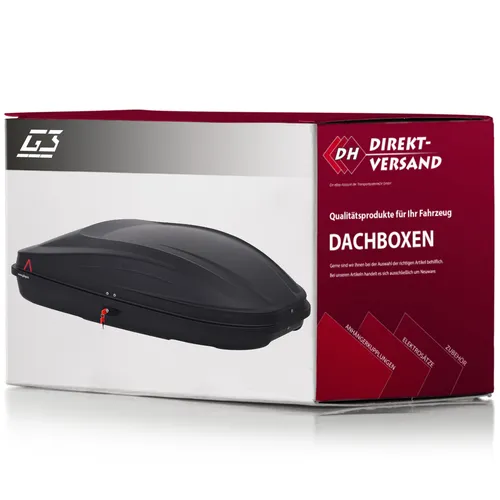 G3 Spark Dachbox 240 Liter schwarz/matt
