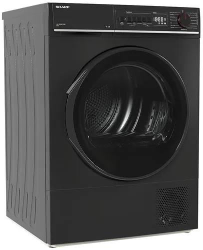 Sharp Wärmepumpentrockner KD-PRO8S7GBC-DE, SoftTouch-Bedienung mit LED-Display, Trommelbeleuchtung, WiFi