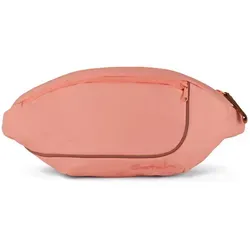 Satch Bauchtasche Cross Pure Coral - Vielseitige Gürteltasche von Satch, ideal als Bauchtasche oder Crossbag. Aus recyceltem PET, mit Kopfhörerausgang und reflektierendem Piping für Sicherheit.