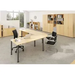 Schreibtisch Sero-H H680-820 von Hammerbacher